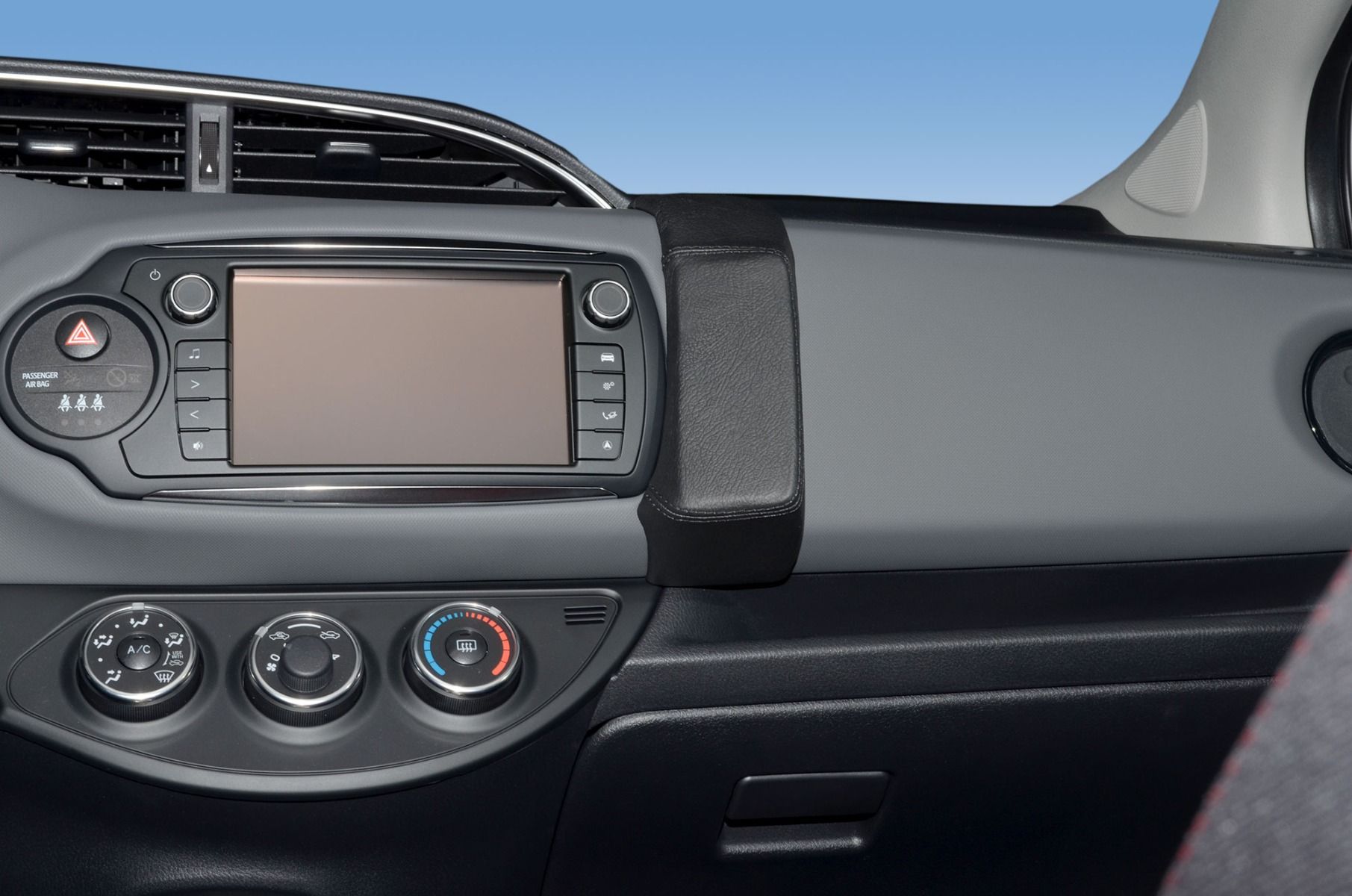 Kuda console Toyota Yaris 14-20 Zwart