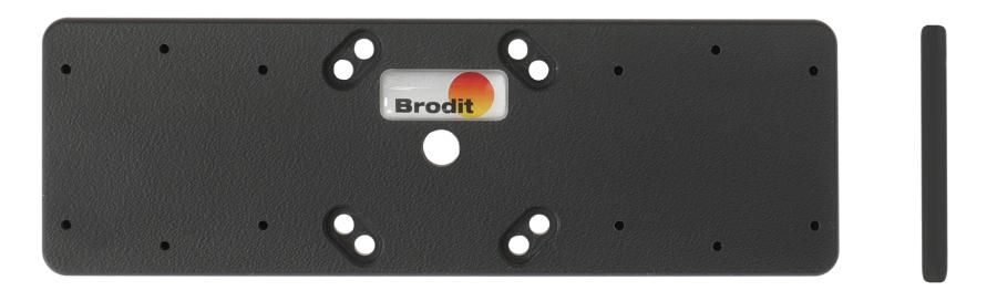 Brodit Mounting Plate (155x50x5mm) AMPS