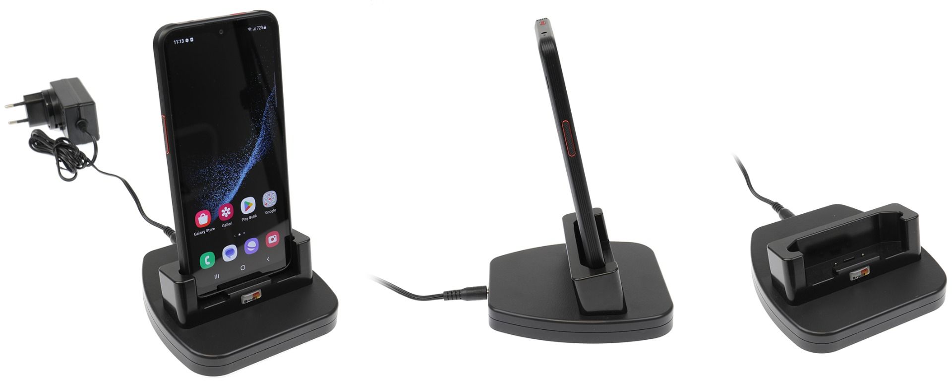 Brodit table stand Samsung Galaxy XCover 6 Pro/ 7Pro -pogo