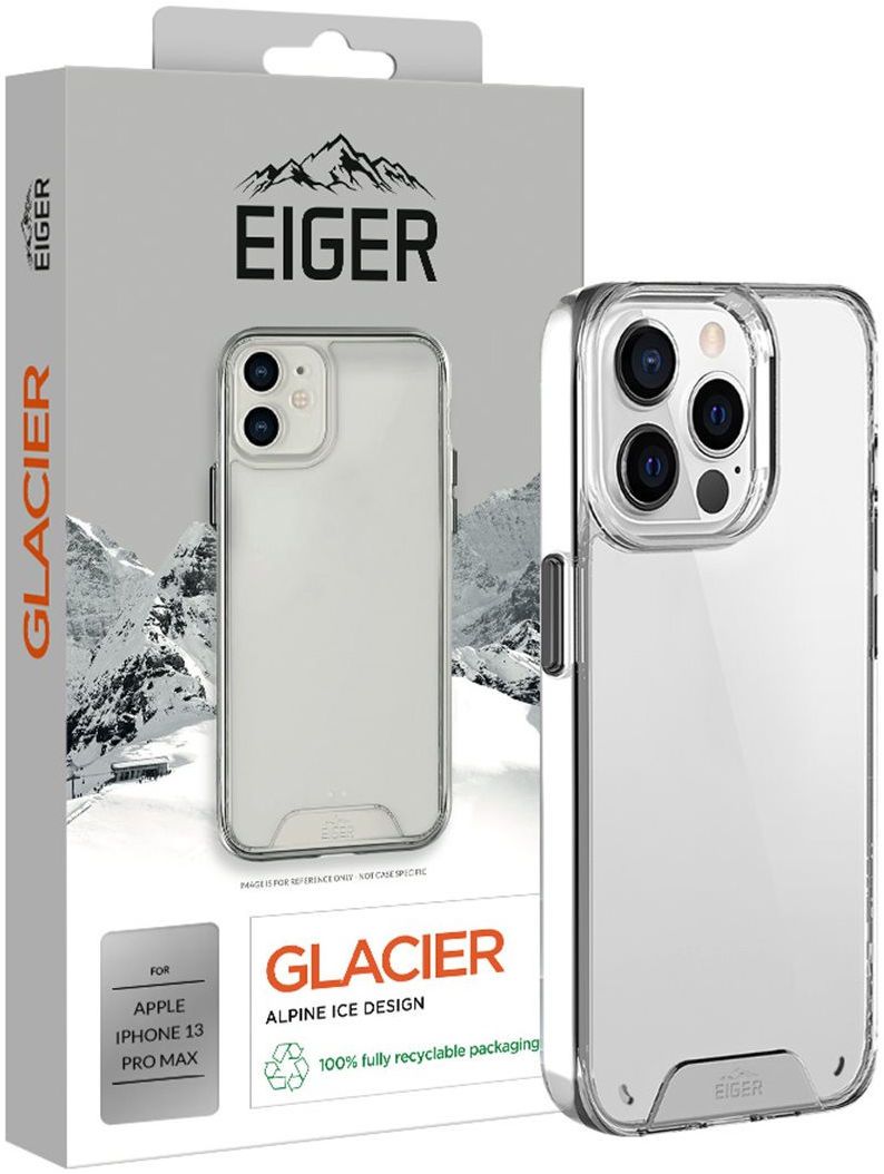 Eiger Glacier case Apple iPhone 13 Pro Max - transparant