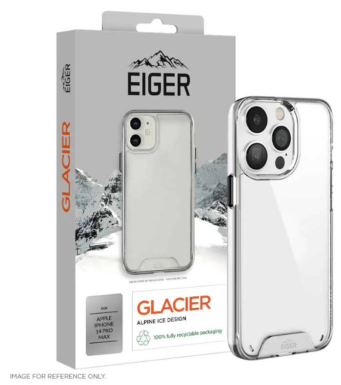 Eiger Glacier case Apple iPhone 14 Pro Max - transparant