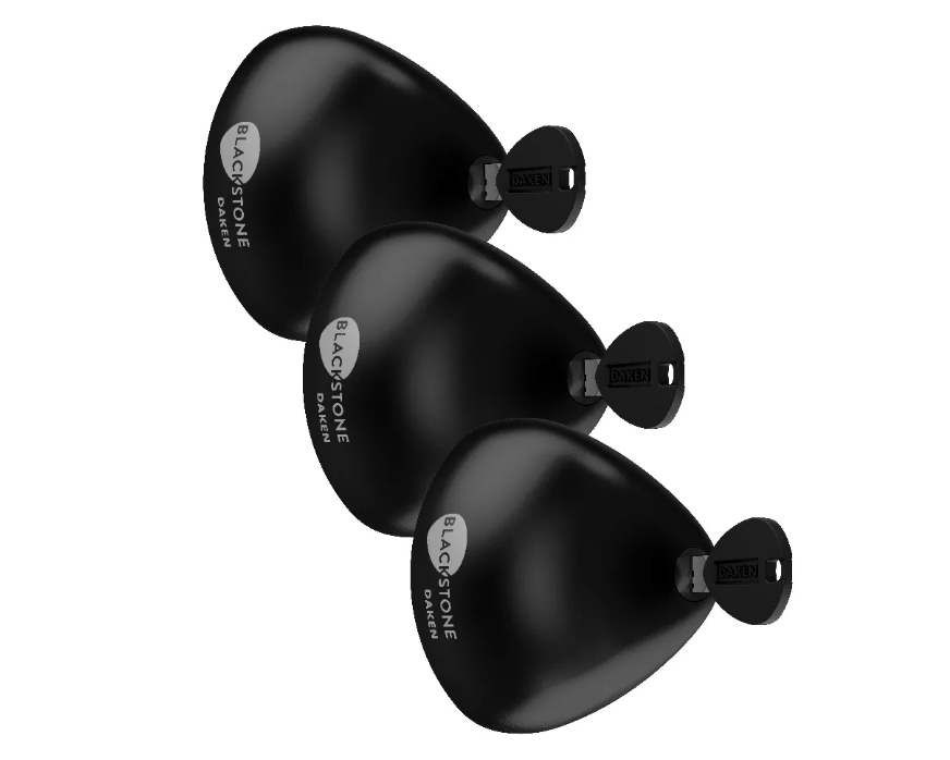 Blackstone Black Combo veiligheidsslot, 3 stuk 6 sleutels