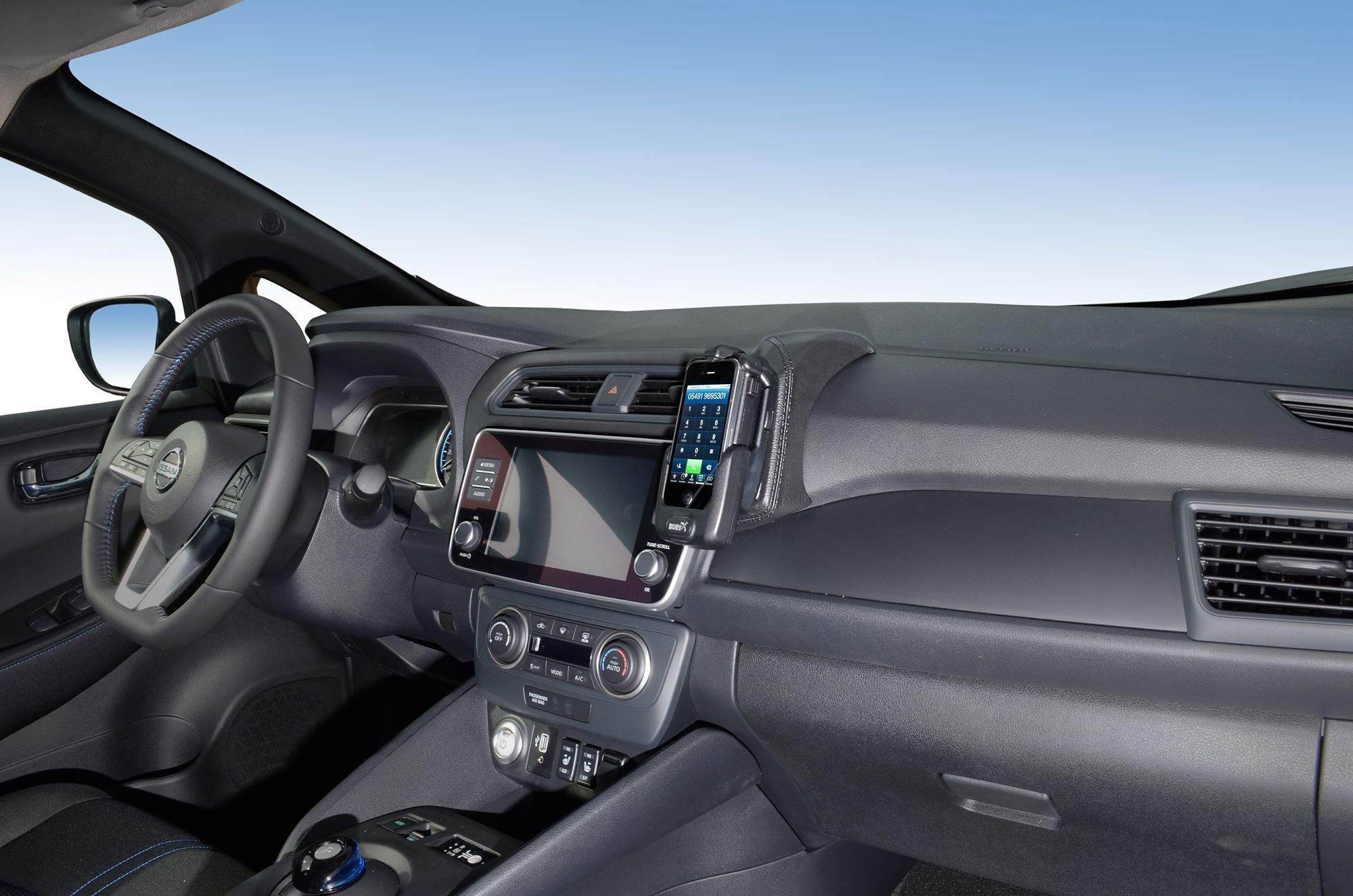 Kuda console Nissan Leaf 18-