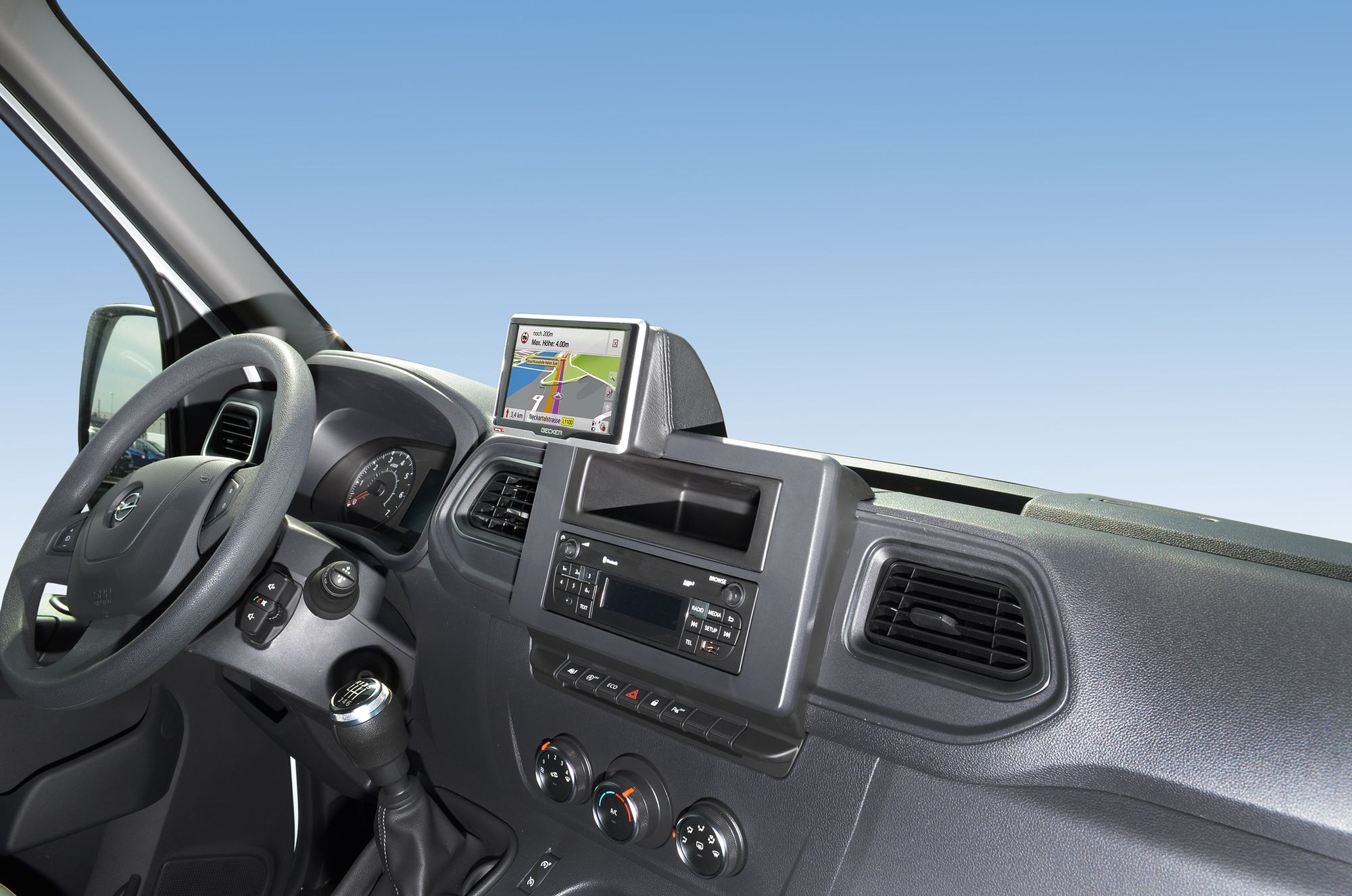 Kuda console Opel Movano/ Renault Master 19- NAVI