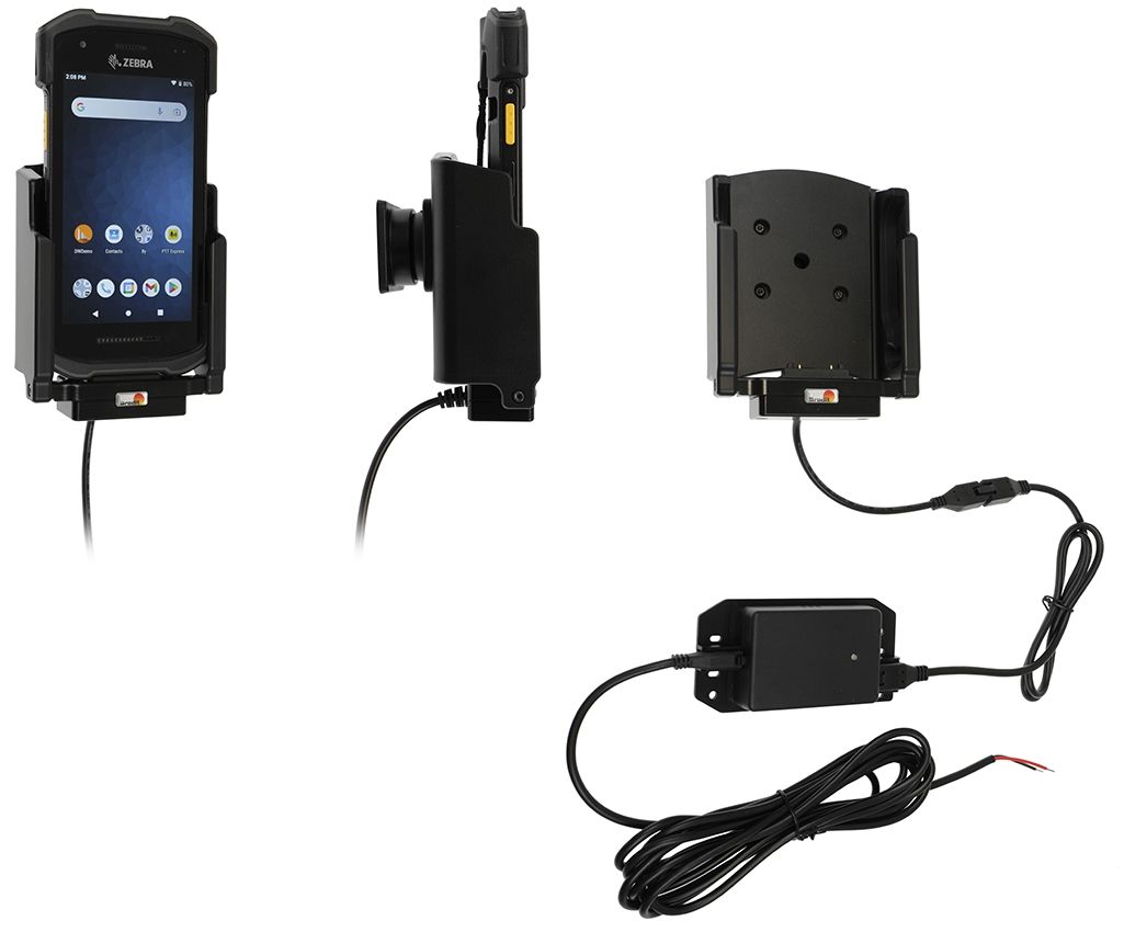 Brodit houder/lader Zebra TC21/TC26 fixed/boot/pogo pins