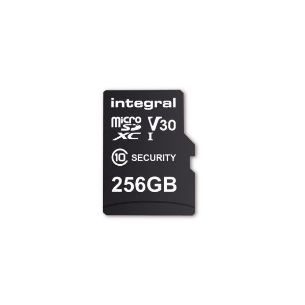 Integral Security MicroSDHC 256GB Class 10 100MB/s-60MB/s