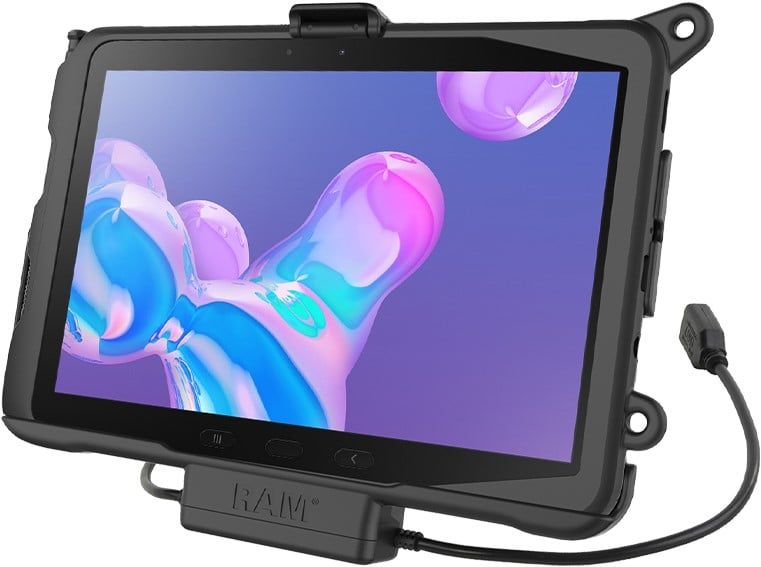 RAM EZ-Roll'r Power&Data Dock for Sam.Tab Active Pro/4 Pro