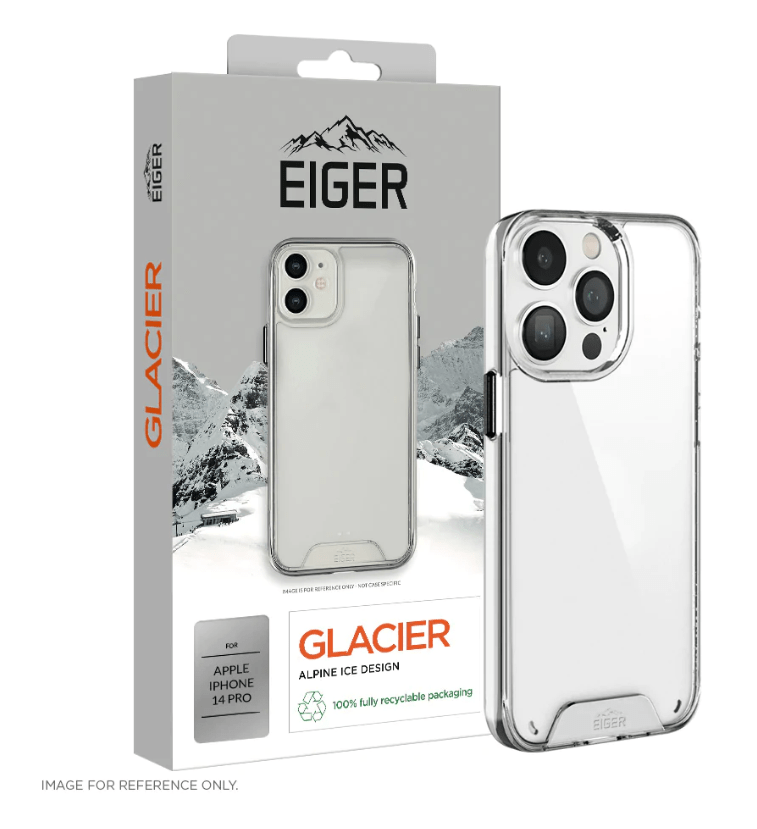Eiger Glacier case Apple iPhone 14 Pro - transparant