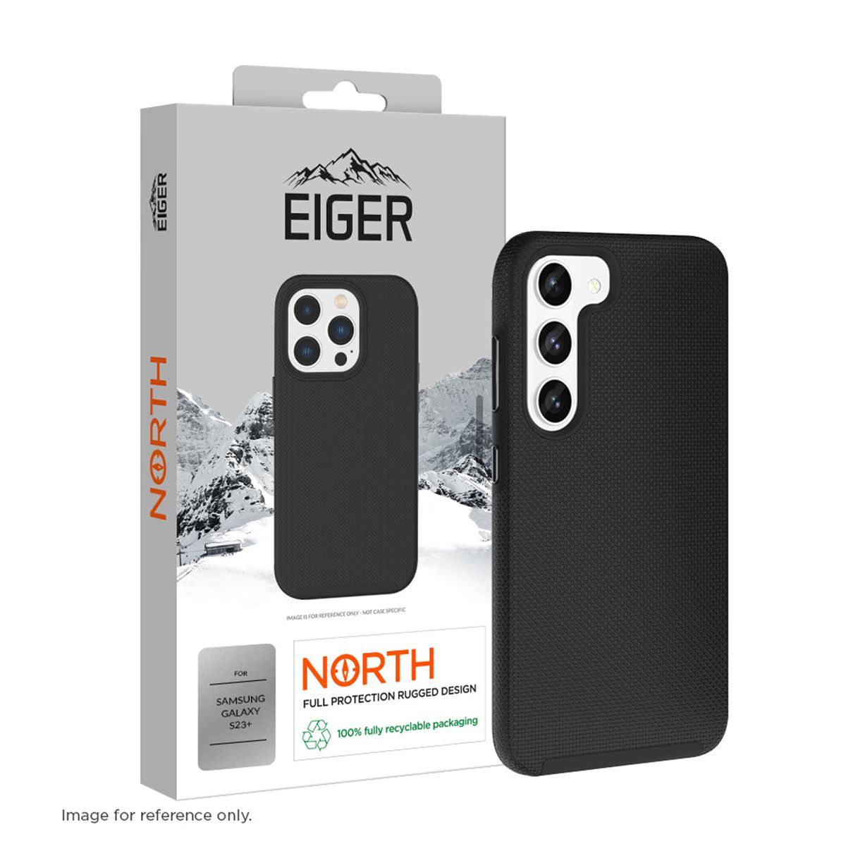 Eiger North case Samsung Galaxy S23 Plus - black