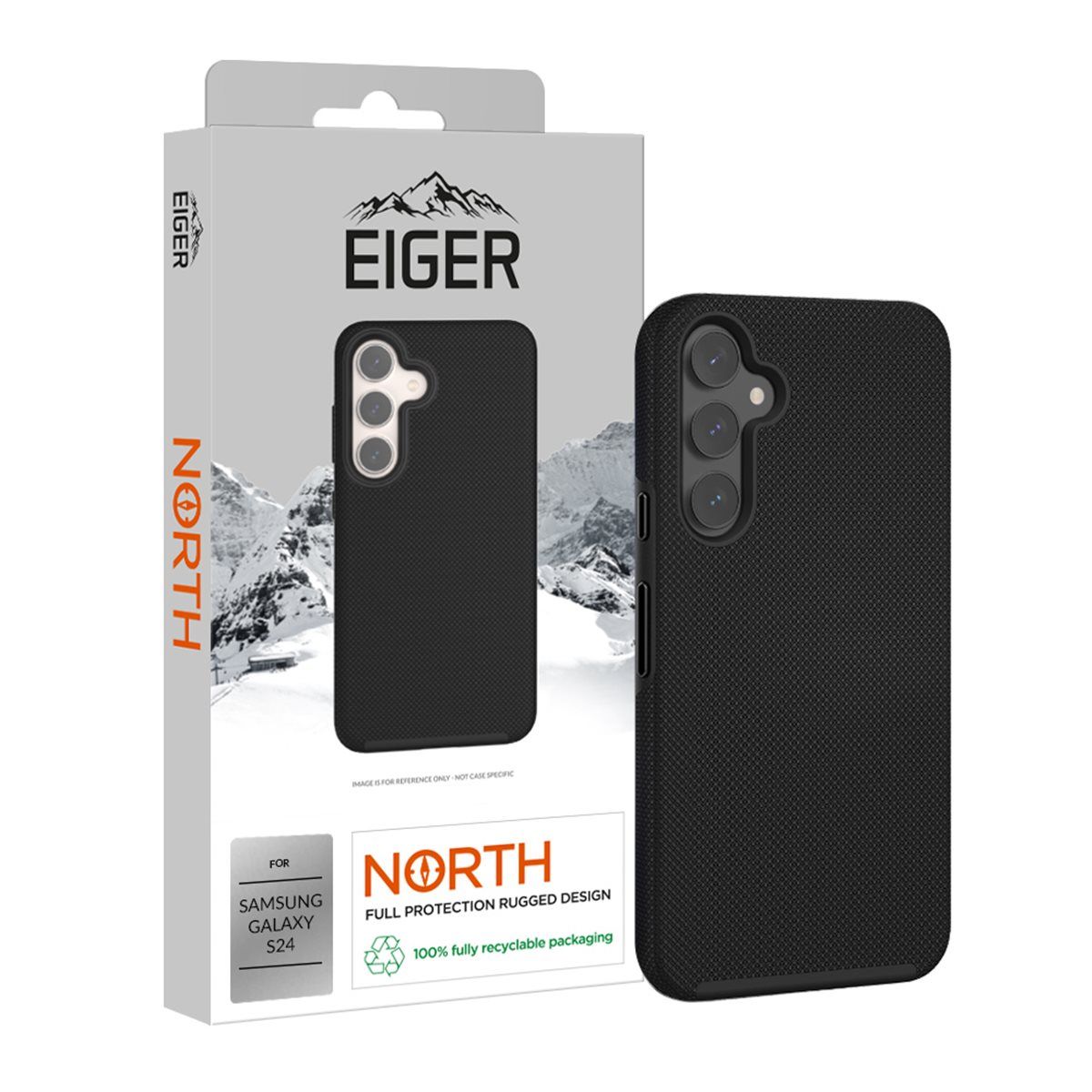 Eiger North case Samsung Galaxy S24 - black