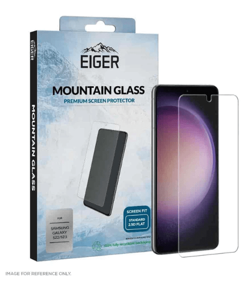 Eiger GLASS Screen Protector Samsung Galaxy S23 - clear