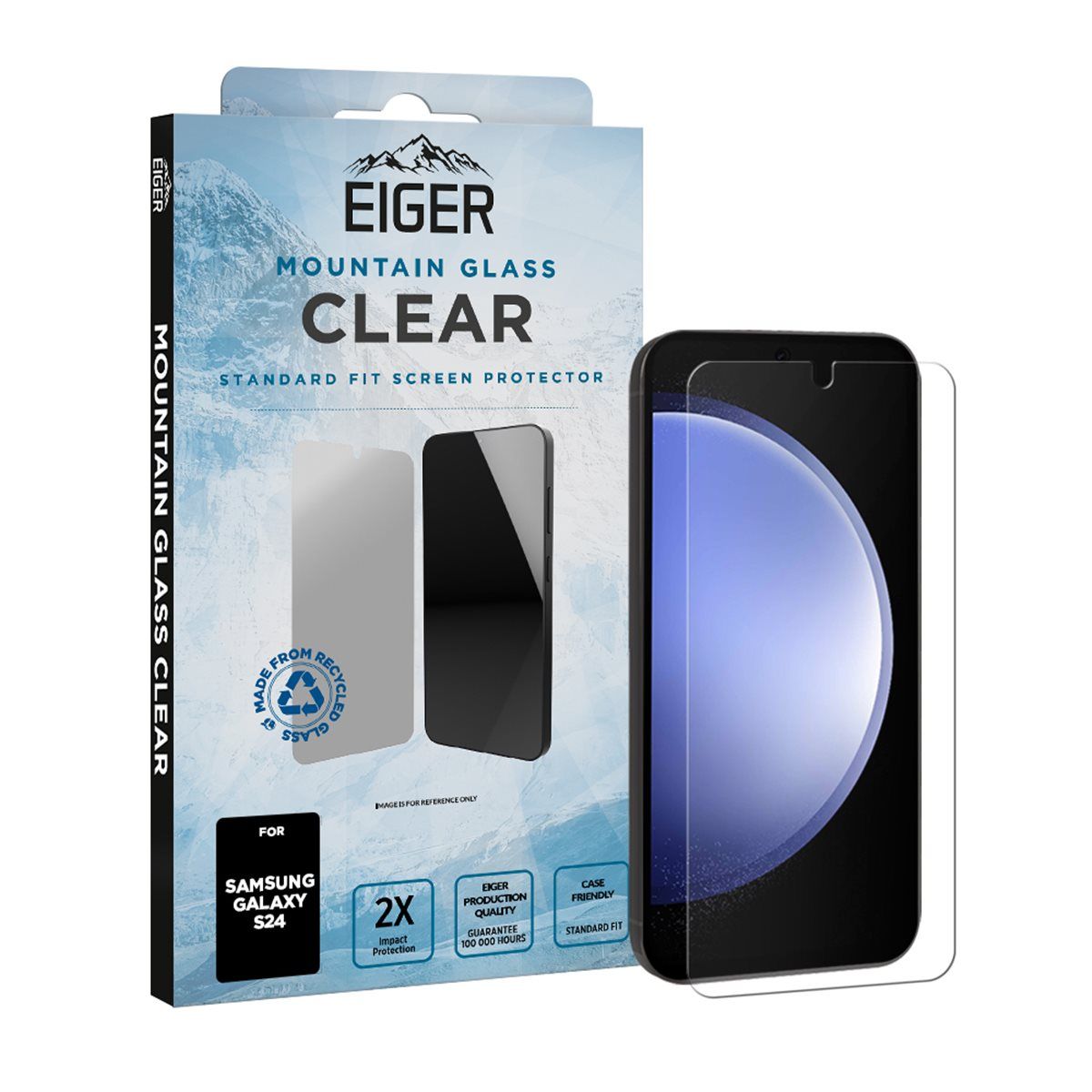 Eiger Mountain Glass Samsung Galaxy S24 - clear