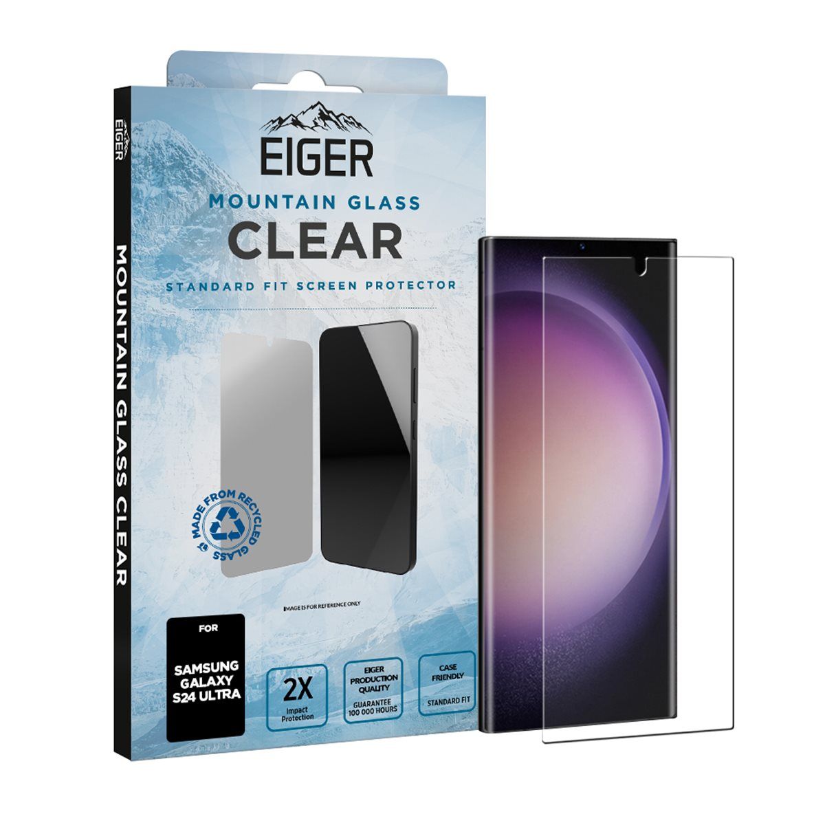 Eiger Mountain Glass Samsung Galaxy S24 Ultra - clear