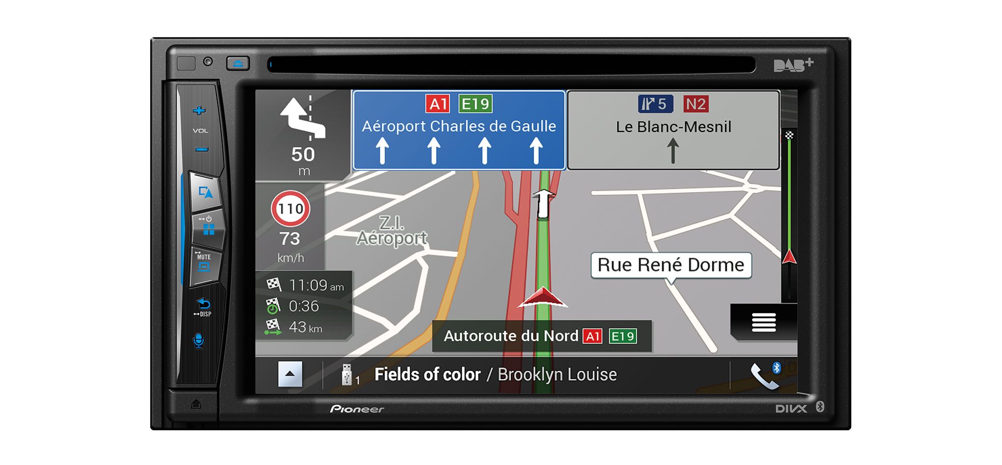 Pioneer AVIC-Z730DAB  6.2" Multimedia Nav. Receiver