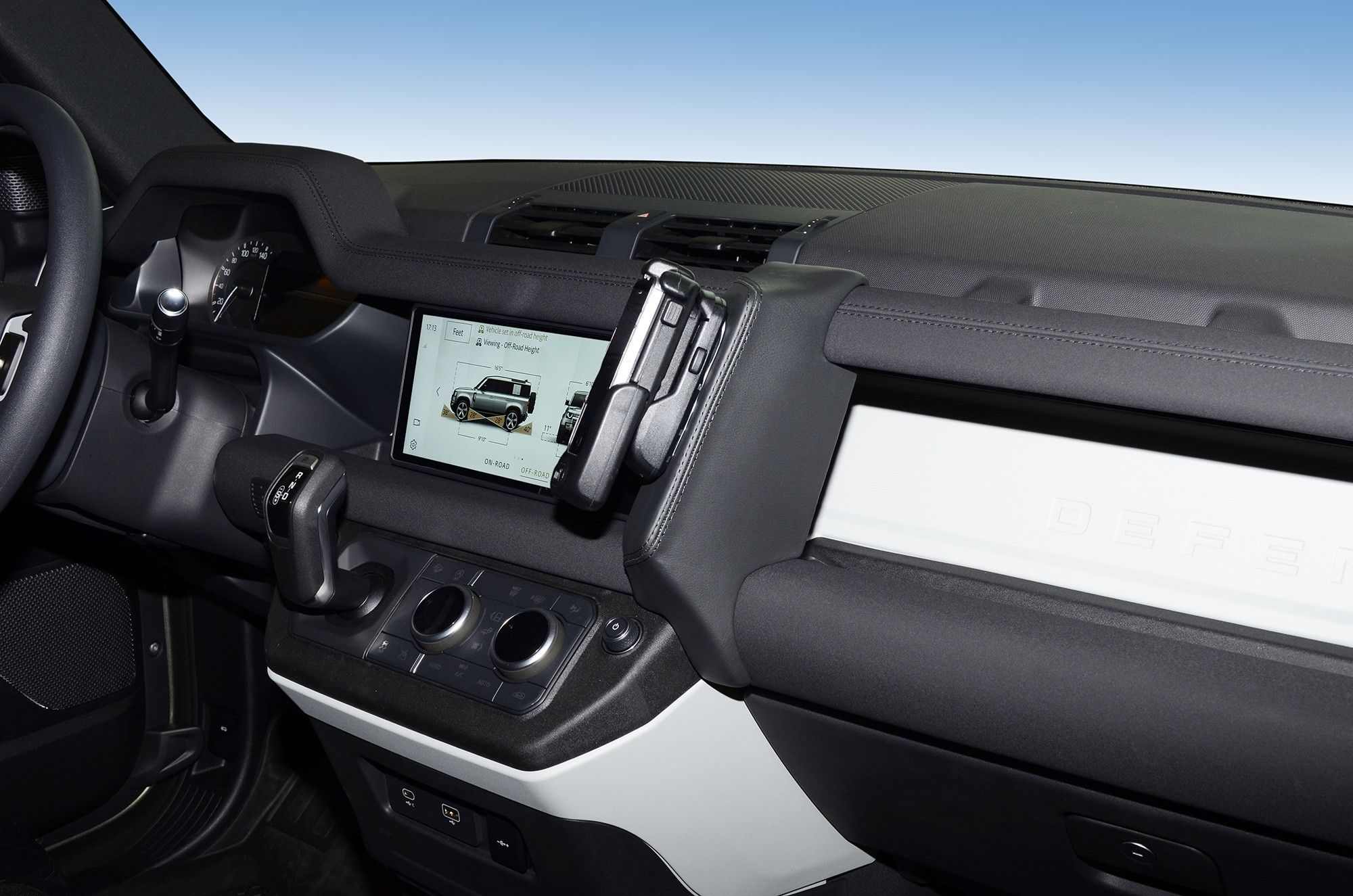 Kuda console Land Rover Defender 20- Zwart