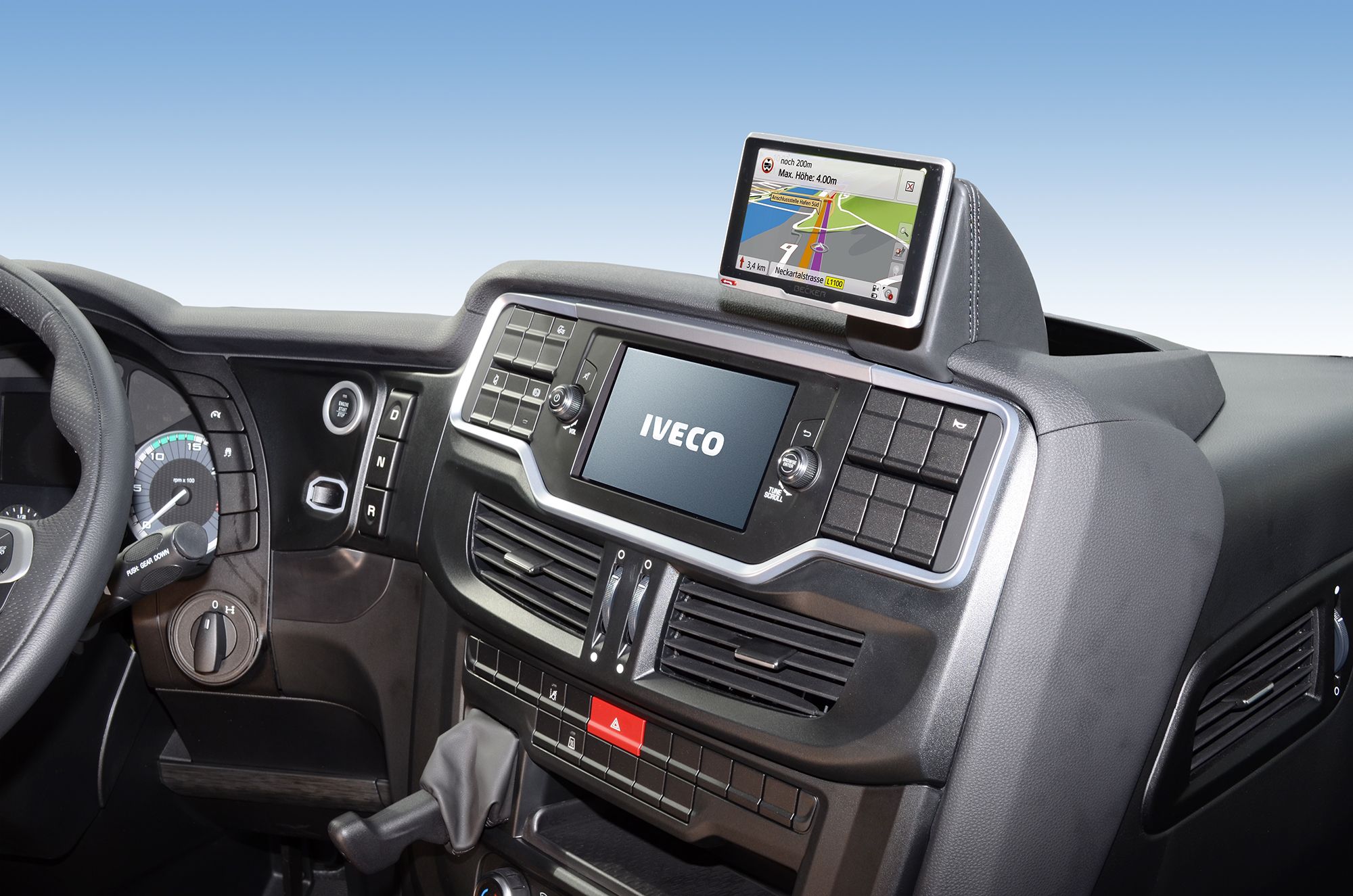 Kuda console Iveco Stralis HiWay 13-/ S-Way AS 20- NAVI