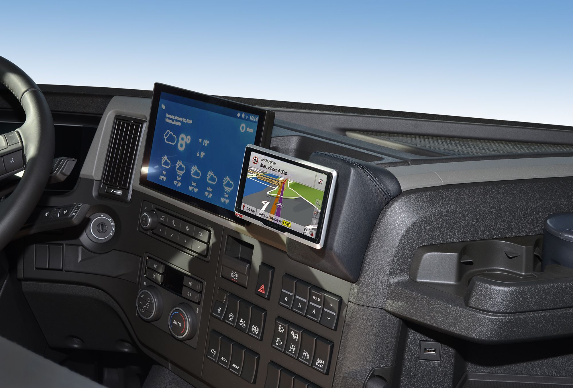Kuda console Volvo FM/ FMX 21- NAVI