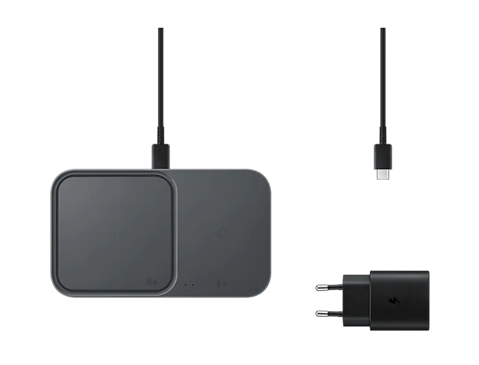 Lader wireless Samsung EP-P5400TBEGEU duo/charger zwart (Qi)