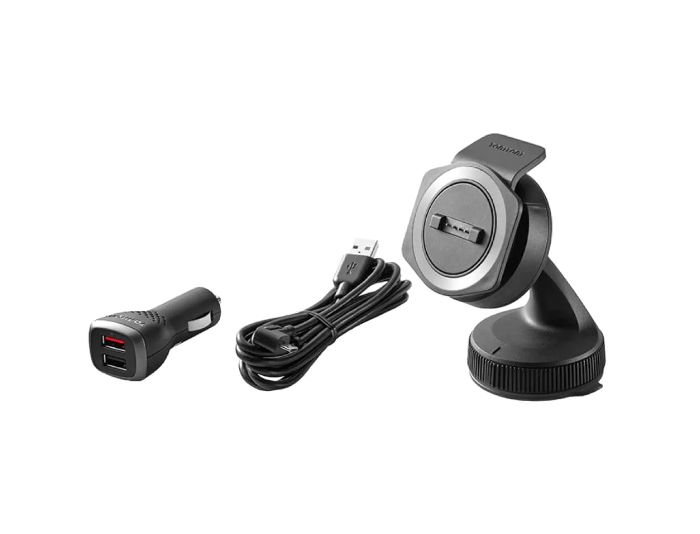 TomTom Rider 4xx, 5xx Automontagekit, voeding + kabel