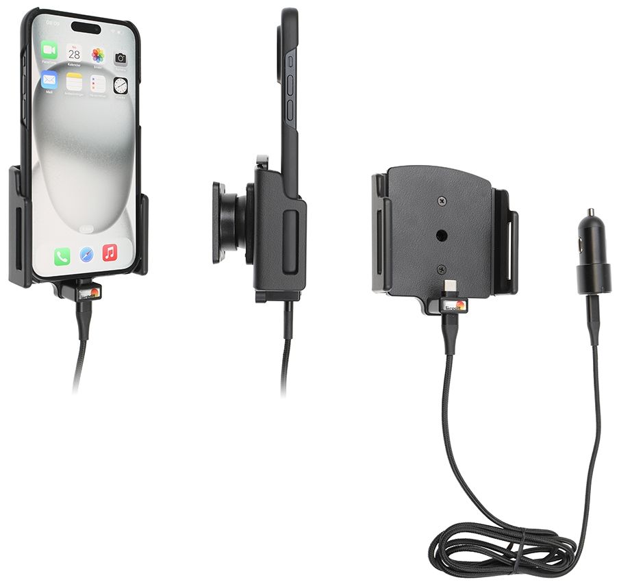 Brodit h/l usb-C verstelb 75-89/8-12mm usb-C sig.
