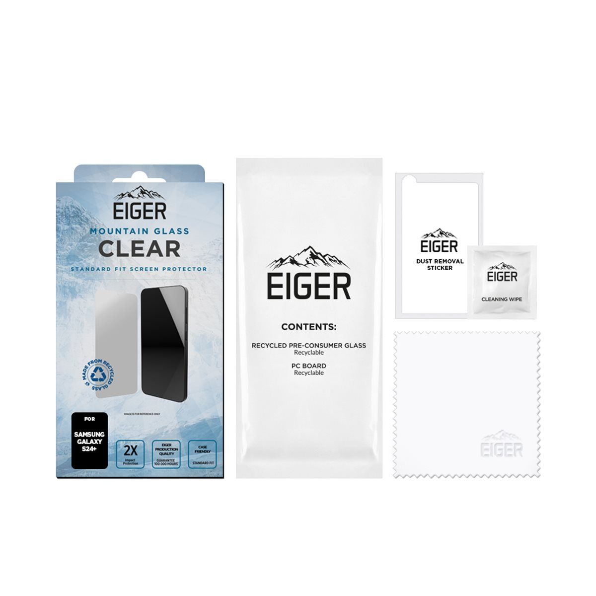 Eiger Mountain Glass Samsung Galaxy S24 Plus - clear