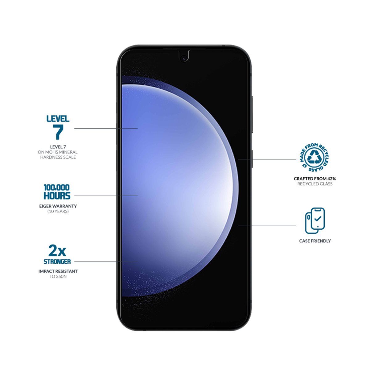 Eiger Mountain Glass Samsung Galaxy S24 Plus - clear