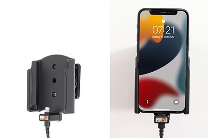 Brodit houder/lader Apple iPhone 13 Mini- fixed instal.