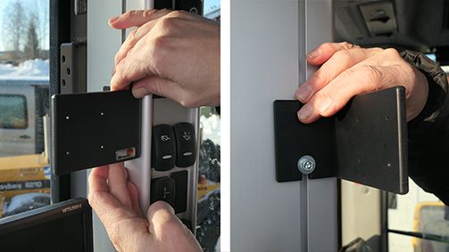 Proclip Volvo L60 H 14- Angled mount